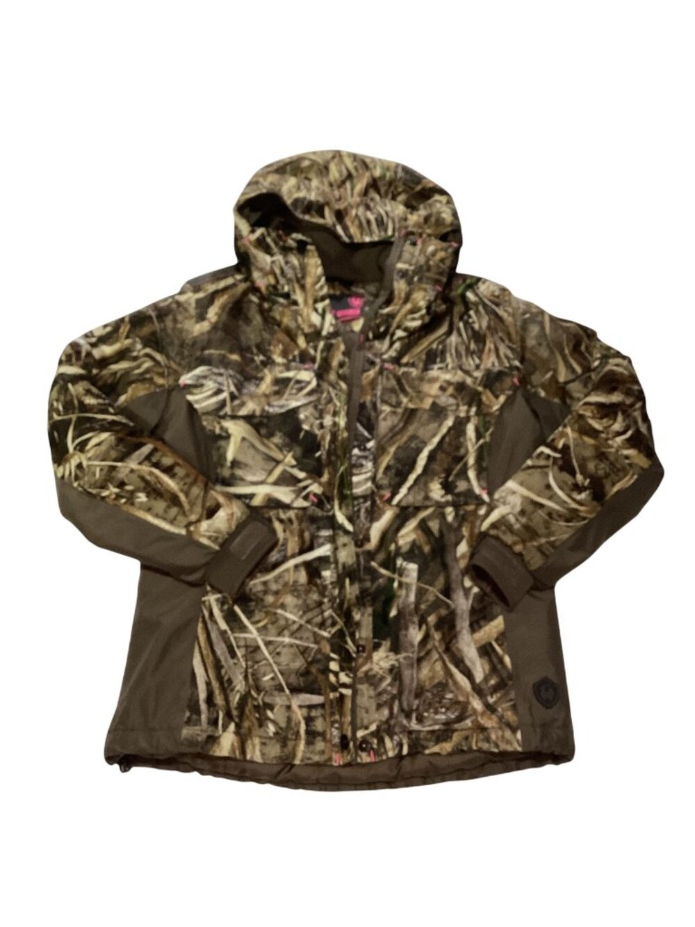 Game Winner Women's Size Small Realtree Max 5 wit Pink Accents Hunting Coat NICE